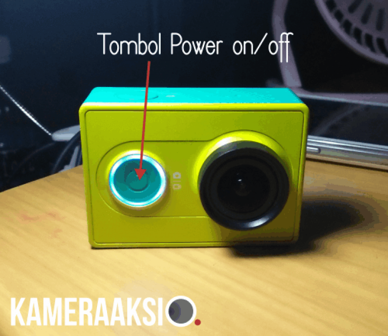 Fungsi 3 Tombol Pada Xiaomi Yi Action Camera