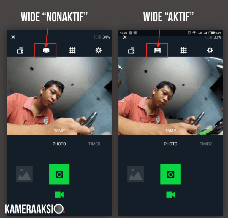 Cara Mengaktifkan Efek Wide Yi Action