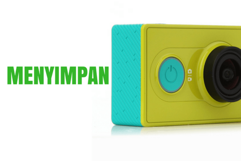 Cara Menyimpan YI Action Camera Saat Tidak diPake
