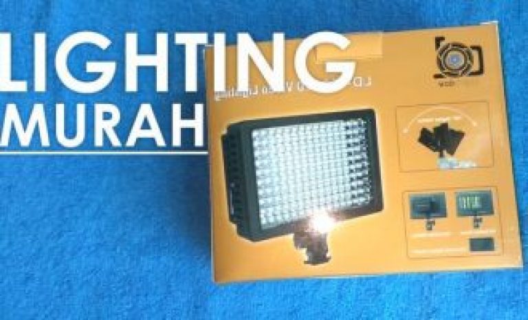 Unboxing dan Review Lighting Video LD160 LED