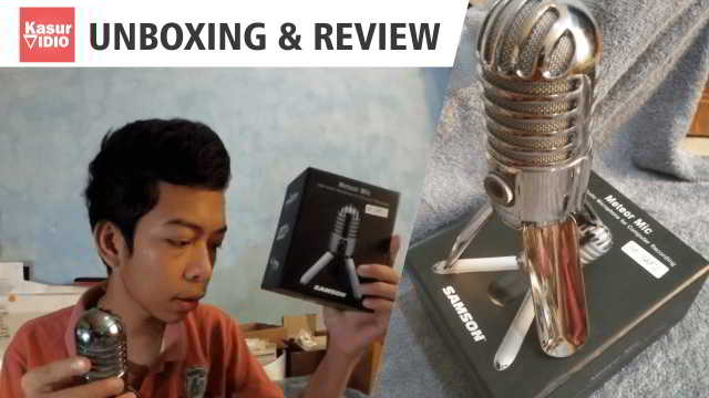 Unboxing dan Review SAMSON METEOR MIC Bahasa Indonesia