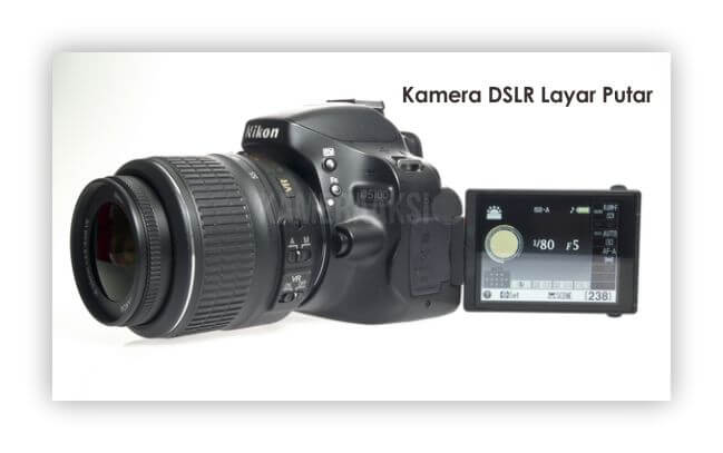 Kamera DSLR Layar Putar Nikon 5100 Kameraaksi