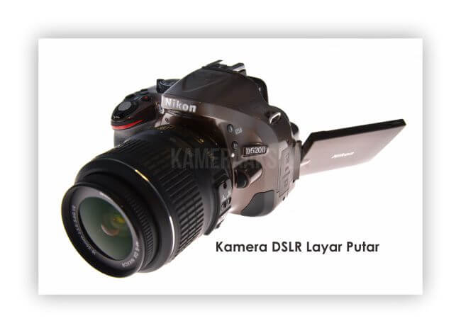 Kamera DSLR Layar Putar Nikon D5200 Kameraaksi