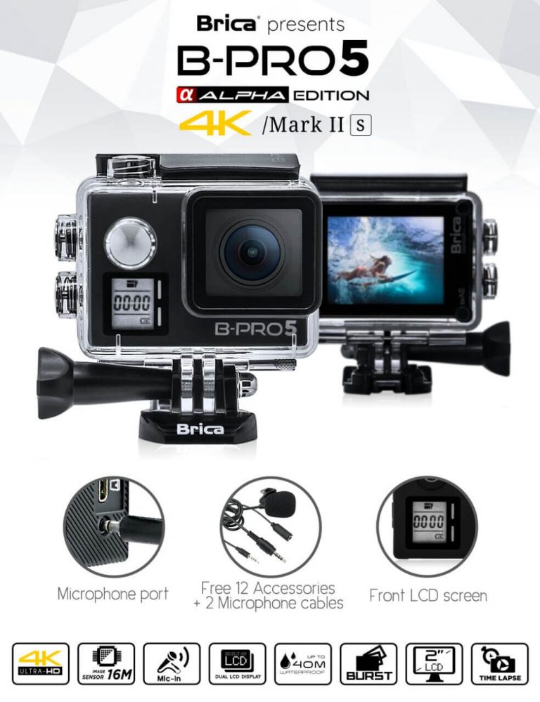 Spesifikasi B-PRO5 Alpha Edition 4k Mark 2s (AE2S) kameraaksi