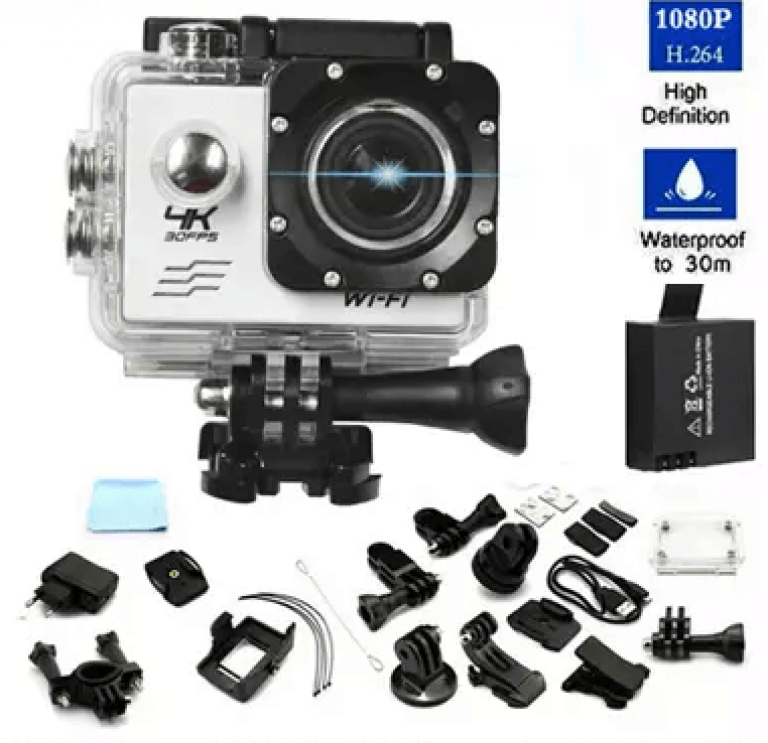 Spesifikasi Neo Sport Action Camera Wifi 4k