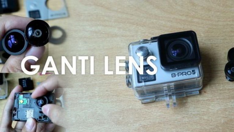 Cara Ganti Lensa B-PRO5 AE2 4K Dengan Lensa Gopro 170