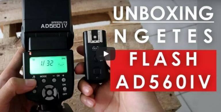 Unboxing Flash Andoer 560IV Indonesia