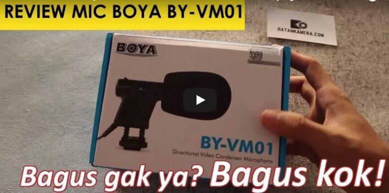 Review Mic Kamera Boya BY-VM01 Kameraaksicom
