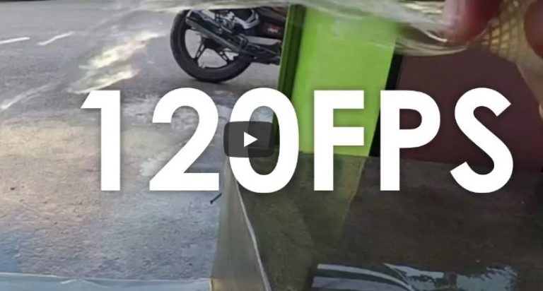Hasil Slow Motion 120FPS Yi Action Camera