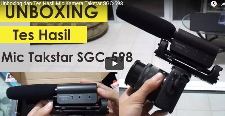 Review Mic Takstar SGC-598 Indonesia
