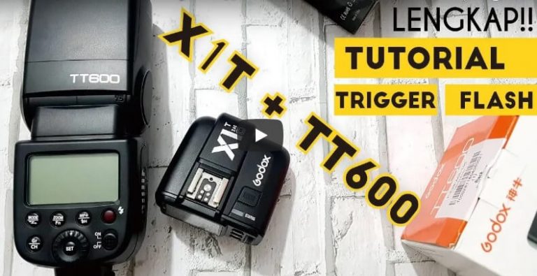 Tutorial Cara Menyambungkan Trigger Godox X1T ke Flash TT600