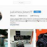 Penipuan Instagram jualcamera_batam77