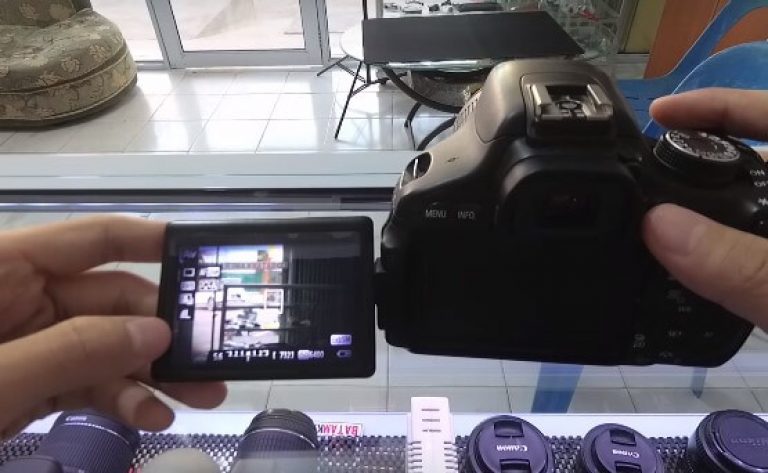 Cara Memperbaiki LCD Kamera Vignette