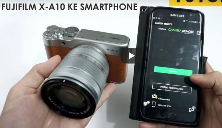 Tutorial Wifi Fujifilm XA10