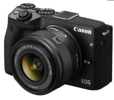 Kamera Mirrorless Canon EOS M3 Kameraaksi.com