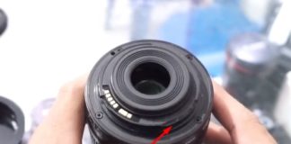 Memperbaiki Mount Bayonet Lensa Kit 18-55 is stm