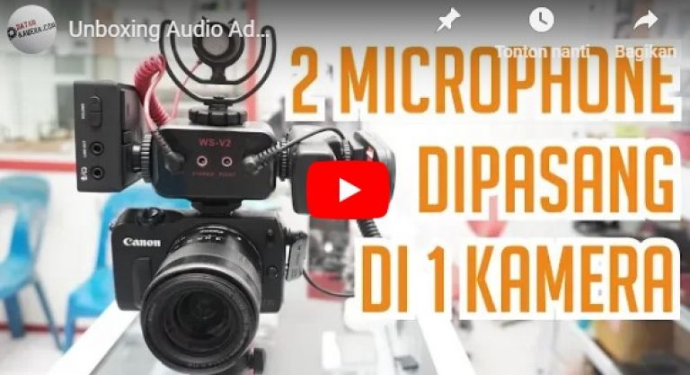 Review Adapter WS V2 Saramonic AX100 Batamkameracom Kameraaksicom