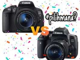 Perbedaan Spesifikasi Kamera Canon 700d dan 750d