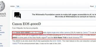 Perbedaan Canon 3000d 4000d