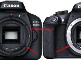 Kekurangan Kamera Canon 3000d 4000d