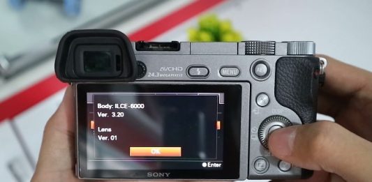 Cara Update Firmrware Kamera Sony Mirrorless