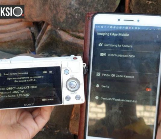 Cara Menggunakan Wifi Kamera Sony A5000