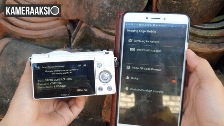 Cara Menggunakan Wifi Kamera Sony A5000