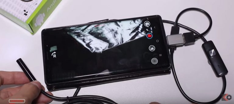 Cara Menggunakan Kamera Endoscope di Android
