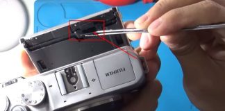 Cara memperbaiki flexible lcd fujifilm xa3