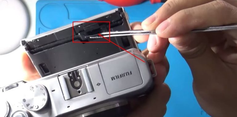 Cara memperbaiki flexible lcd fujifilm xa3
