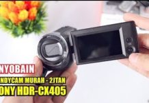 Review Handycam Sony HDR CX405