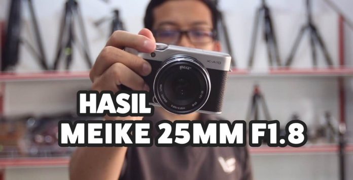 Lensa Fix Manual Murah Meike 25mm F1.8