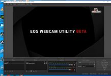 EOS Webcam Utility Stuck Solution