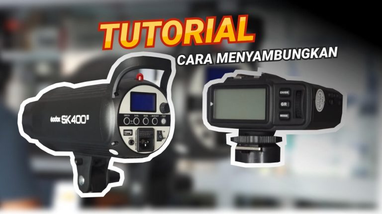 Menghubungkan Lampu Studio Godox SK400II/SK300II ke Trigger Godox X1T Menghubungkan Lampu Studio Godox SK400II/SK300II ke Trigger Godox X1T