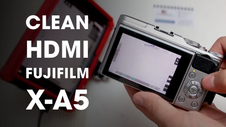 Panduan Clean HDMI Kamera Mirrorless Fujifilm X-A5 Untuk Live Streaming