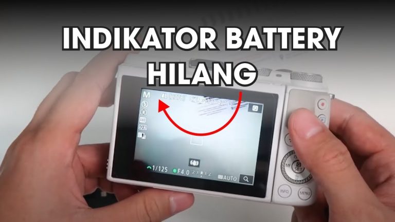 Indikator Battery Kamera Mirrorless Canon M3 Tidak Muncul