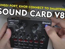 Sound CardLive V8S TaffStudio Tutorial Lengkap Pemula