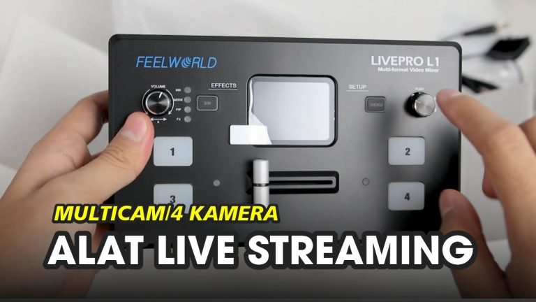 Unboxing Feelworld LivePro L1 V1 – Multi-format Video Mixer Switcher Indonesia