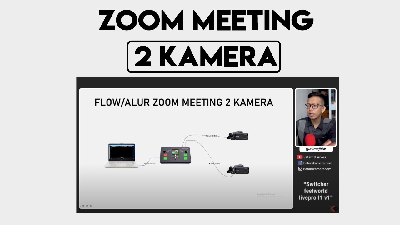 Cara Menggunakan 2 Kamera Untuk Zoom Meeting Conference - Belajar ...