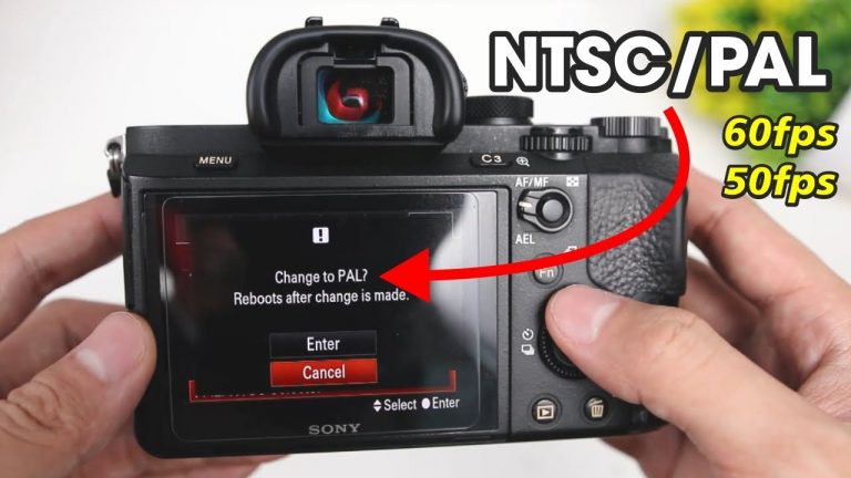 Mengatasi Settingan PAL NTSC Tidak Muncul Kamera Mirrorless Sony A7II