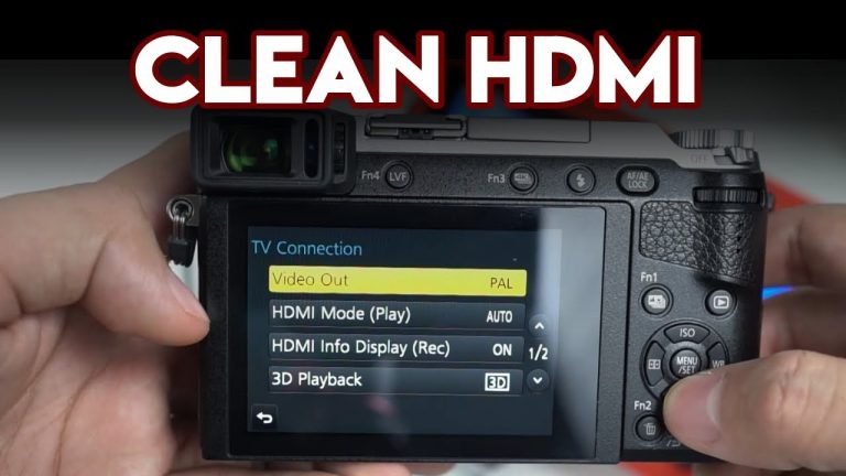 Cara Setting Clean HDMI Kamera Mirrorless Lumix GX85 Untuk Live Streaming