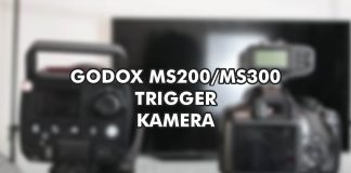 Cara Menggunakan Godox MS200 MS300 ke Kamera