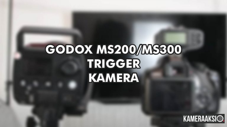 Cara Menggunakan Godox MS200 MS300 ke Kamera